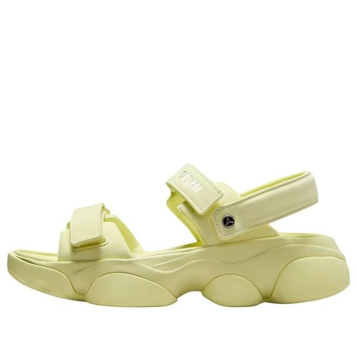 Air Jordan Deja Sandals - Luminous Green/Metallic Silver - FN5036-302