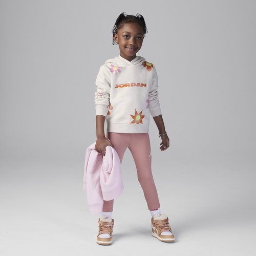 Air Jordan Deloris Air Jordan Flowers Pullover Hoodie Set - Red Stardust - 25C962-R3T