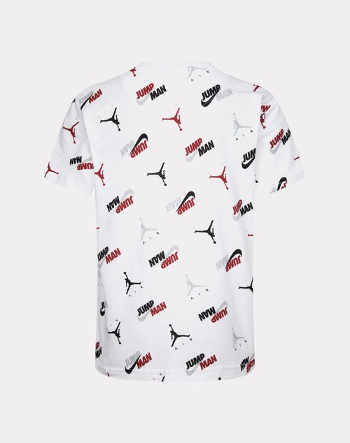Air Jordan DNA ALLOVER PRINT TEE - White - 95B592-001