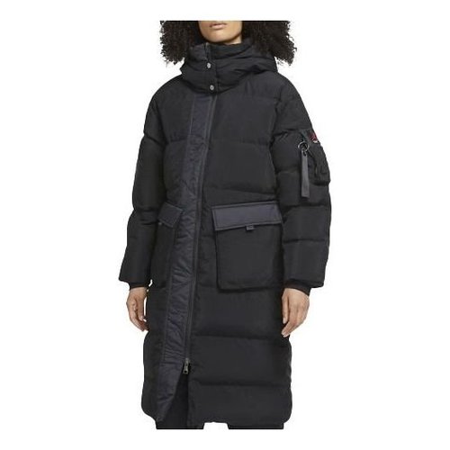 Air Jordan Down Parka Coat - Black - CV2484-010