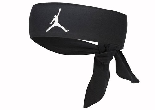 Air Jordan DriFit Jumpman Headband - Black/White - AC4095-010