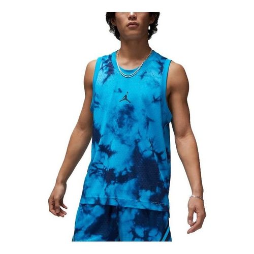 Air Jordan Dri-FIT Sport Breakfast Club Mesh Jersey - Blue/Multi-Color - DZ0568-446
