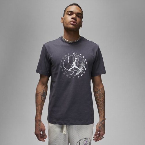 Air Jordan Dome Graphic DriFit T-Shirt - Grey/White - DX9601-022