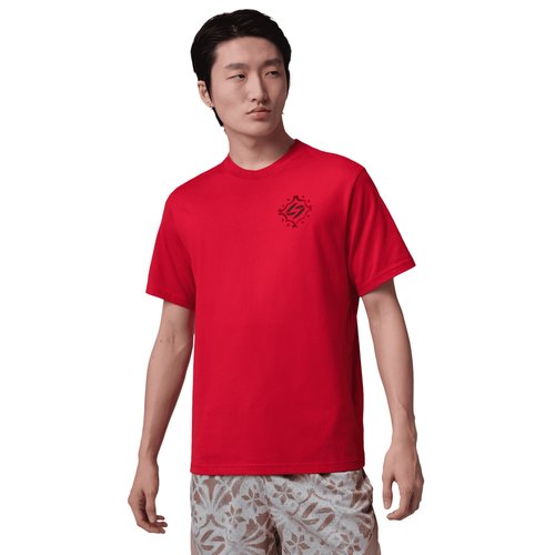 Air Jordan Dri-FIT SPT Short Sleeve Crew - Varsity Red/Black - IM2170-636