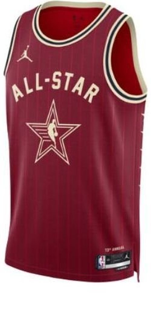 Air Jordan NBA DriFit Stephen Curry All Star Jersey - Red - FQ7732-601