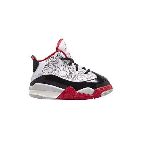 Air Jordan Dub Zero 2022 - White/Black/Neutral Grey/True Red - DV1358-160