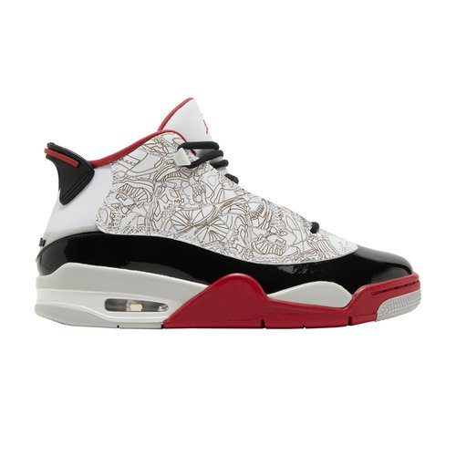 Air Jordan Dub Zero 2022 - White/Black/Neutral Grey/True Red - DV1360-160