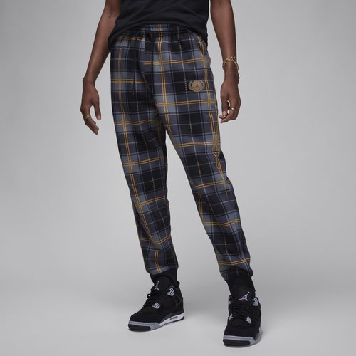 Air Jordan Essential Holiday Fleece Pants - Black/Elemental Gold - DV9388-010