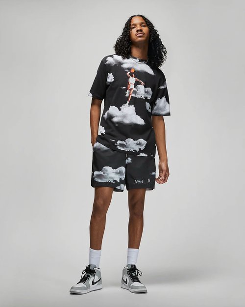 Air Jordan Essentials Statement T-Shirt DM1436 010 - Black - DM1436-010