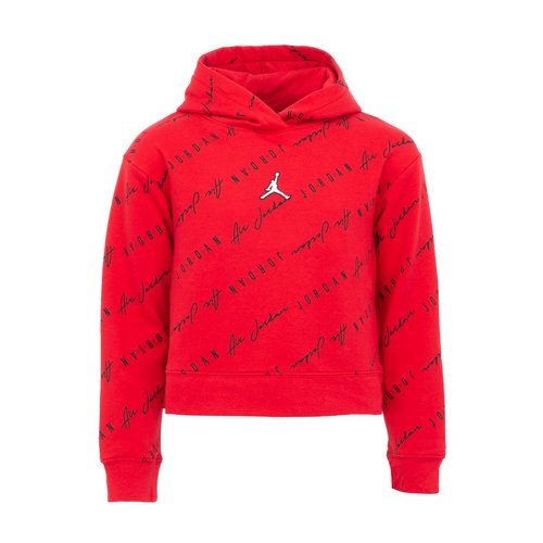 Air Jordan Essentials AOP PO Hoody - Gym Red - 45C161-R78