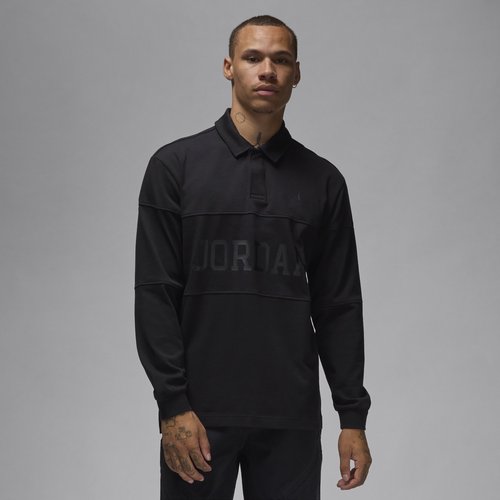 Air Jordan Essentials Long-Sleeve Top - Black/Black - FV7261-010