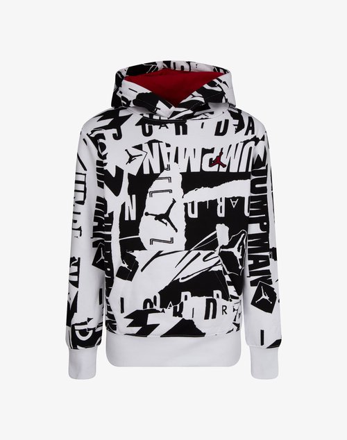 Air Jordan Essentials Pullover Hoodie - Black/White - 95A712-001