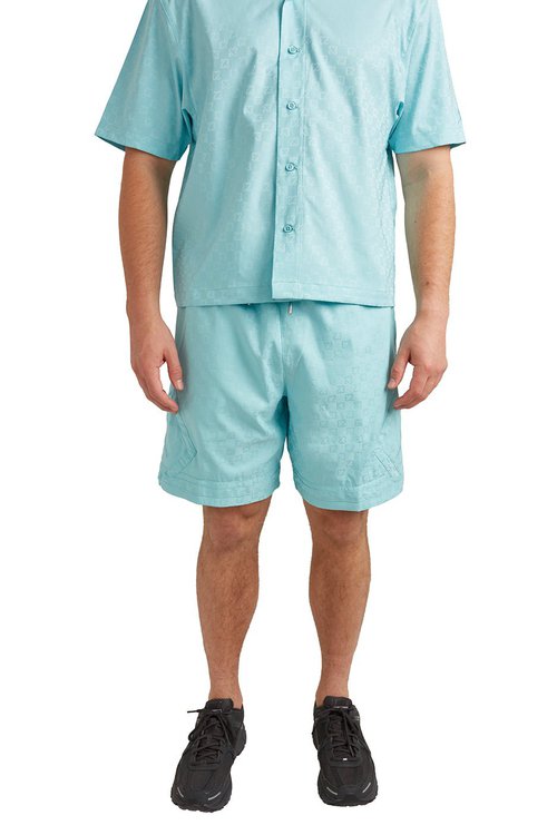 Air Jordan Essentials Shorts - Bleached Aqua - FN0769-489-S