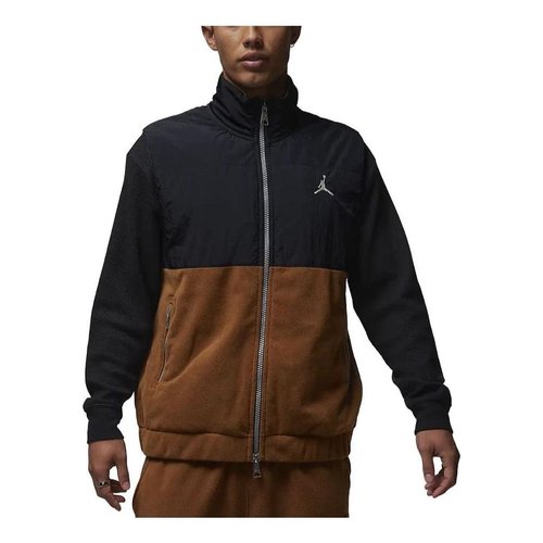 Air Jordan Essentials Winter Vest - Black/Brown - FD8629-281