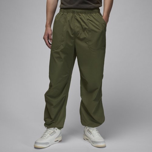 Air Jordan Essentials Woven Pants - Medium Olive - FV7306-222