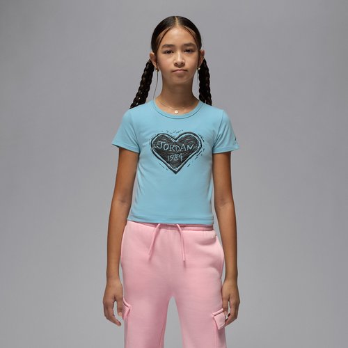 Air Jordan Etched Wood T-Shirt - Ocean Bliss - 45F420-U5V