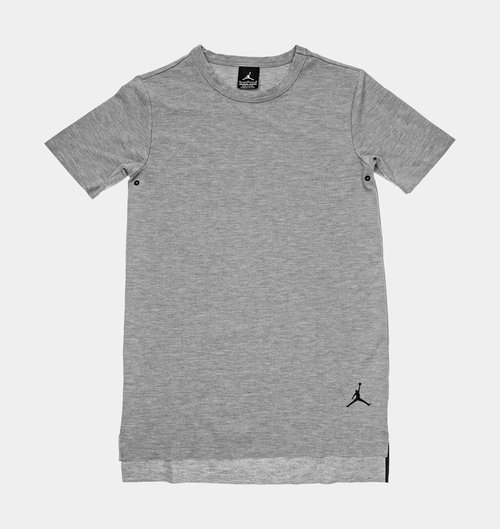 Air Jordan Extended Crew T-Shirt - Grey - 953169-042