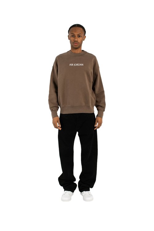 Fleece Crewneck Sweatshirt x Wordmark - DV6469-270