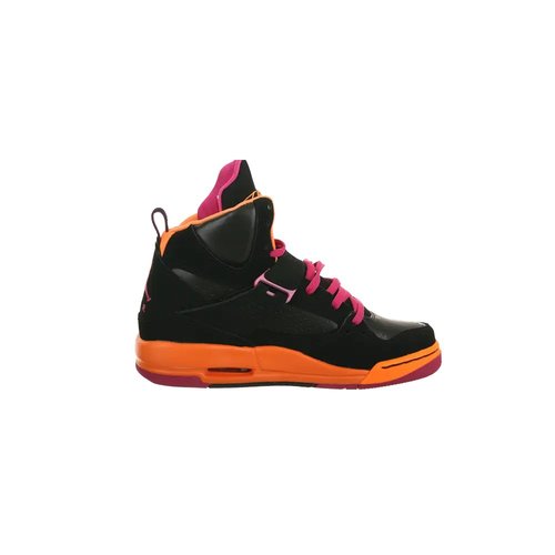 Air Jordan Flight 45 High - Black/Fusion Pink-Cool Grey-Bright Citrus - 524864-028