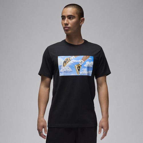 Air Jordan Flight Essentials T-Shirt 'Black' FZ1967-011 Solesense