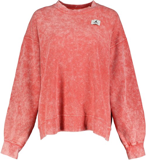 Air Jordan Flight Washed Crewneck - Lobster - DQ4601-605