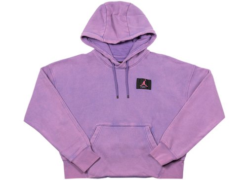 Air Jordan Flight Fleece Pullover Hoodie - Wild Violet - DB9066-511