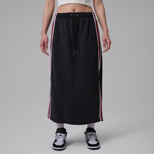 Air Jordan Flight Fleece Skirt - Black/Dark Smoke Grey - IF1032-010