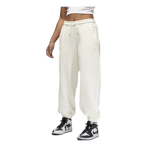 Air Jordan Flight Fleece Trousers - White - FB5114-133