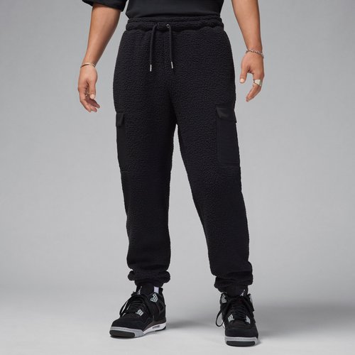 Air Jordan Flight High-Pile Fleece Pants - Black - FV7450-010