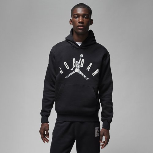 Air Jordan Flight MVP Fleece Pullover Hoodie - Black - FD7415-010