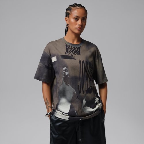 Air Jordan Flight Oversized Graphic T-Shirt - Black/Black - IF0788-010