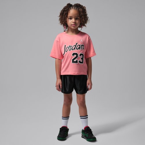 Air Jordan Flowy Durasheen 2-Piece Shorts Set - Black - 35F658-023