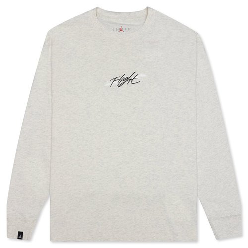 Air Jordan Flt Ess 85 Long Sleeve T-Shirt - Tan/White - DH8962-141