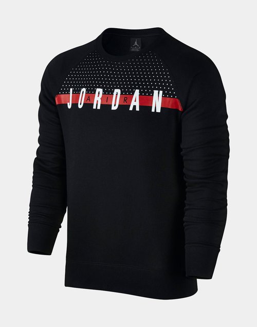 Ida-stepShops Air Jordan Graphic Long Sleeve Sweatshirt 'Black
