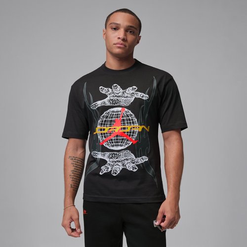 Air Jordan Graphic T-Shirt - Off Noir/Infrared 23 - IQ0786-045