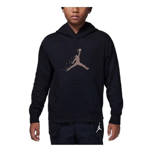 Air Jordan Holiday Fleece Pullover Hoodie - Black - FV5653-010
