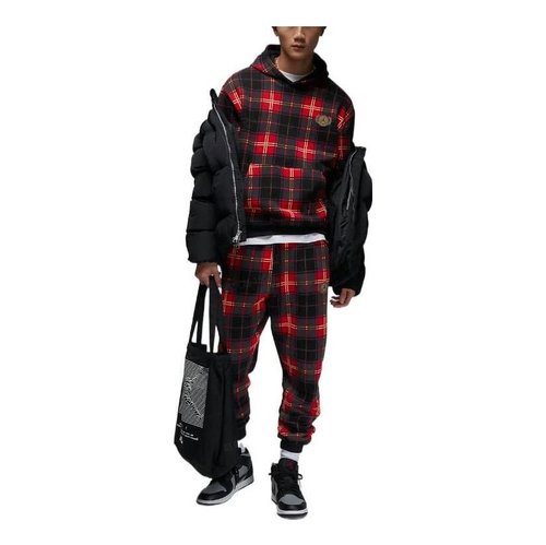 Air Jordan Holiday Hoodie - Fire Red/Dark Driftwood - DV1580-612
