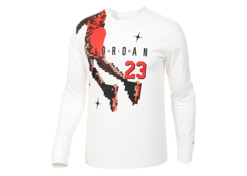 Air Jordan Holiday Long Sleeve T-Shirt - White - DC9793-100
