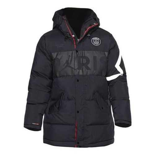 Air Jordan hooded Paris Saint-Germain Jacket - Black - BQ8372-010