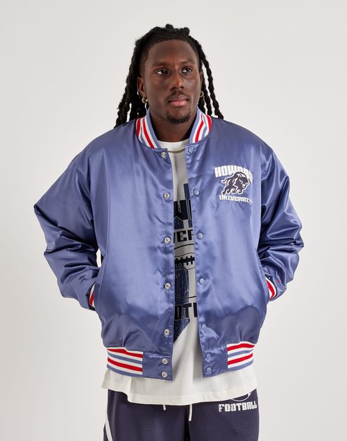 Air Jordan MVP x Howard University Varsity Jacket - World Indigo/University Red - IH0568-499