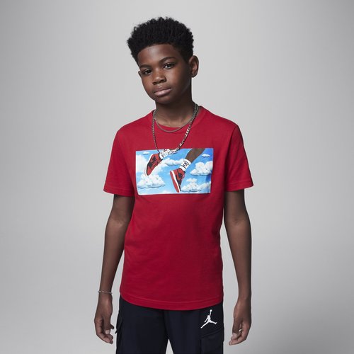 Air Jordan In Flight T-Shirt - Gym Red - 95D473-R78