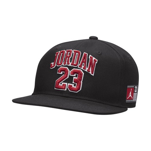Air Jordan Jersey Flat Brim Cap - Black - 9A0781-023