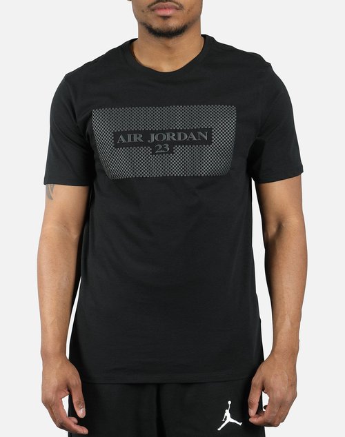 Air Jordan JSW AJ 10 GRAPHIC 1 TEE - Black/Charred Grey - 916038-010