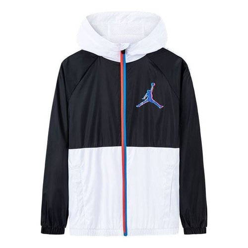 Air Jordan Jumpman Air Windbreaker Jacket - Black - JD2112022GS-001