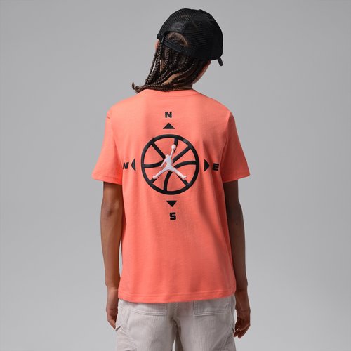 Air Jordan Jumpman Compass T-Shirt - Light Wild Mango - 95F542-N50