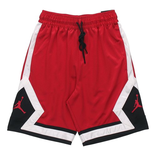 Air Jordan Jumpman Diamond Basketball Shorts/Black/White - Red - CV6023-687