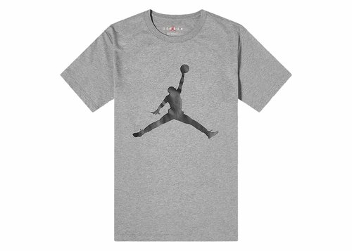 Air Jordan Jumpman T-Shirt - Carbon Heather/Black/Black - CJ0921-091