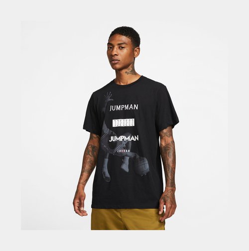 Air Jordan Jumpman Photo T-Shirt - Black - AT8925-010