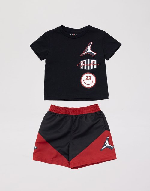 Air Jordan Jumpman Stacked Shorts Set - Black - 75D768-023