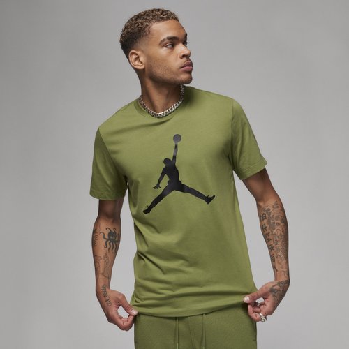 Air Jordan Jumpman T-Shirt - Sky J Light Olive/Black - CJ0921-342
